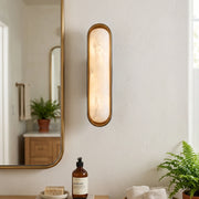 Capsule Chiarore Alabaster Wall Sconce