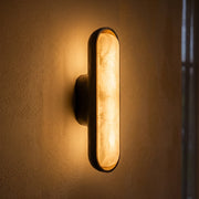 Capsule Chiarore Alabaster Wall Sconce