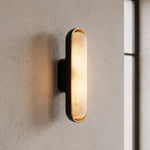 Capsule Chiarore Alabaster Wall Sconce