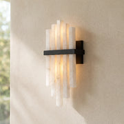 Cascading Alabaster Bar Wall Light