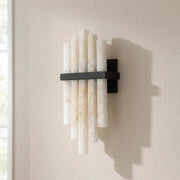 Cascading Alabaster Bar Wall Light