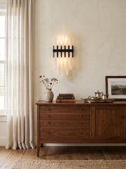 Cascading Alabaster Bar Wall Light