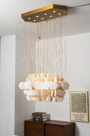 Natural Alabaster Chandelier — image 17