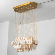 Natural Alabaster Chandelier — image 23