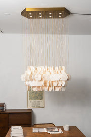Natural Alabaster Chandelier — image 13