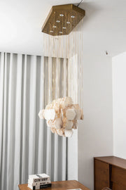 Natural Alabaster Chandelier — image 18