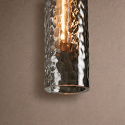 Colleena Hammered Glass Pendant