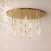 Audessa Crystal Round Chandelier 56