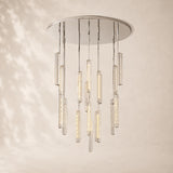 Audessa Crystal Round Chandelier 56