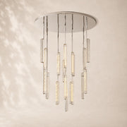 Audessa Crystal Round Chandelier 56