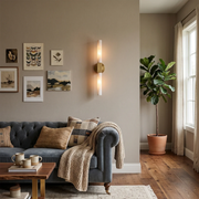 Corvin Alabaster Column Wall Sconce