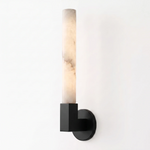 Corvin Alabaster Column Wall Sconce