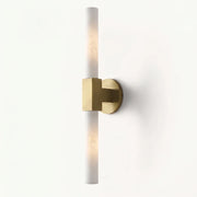 Corvin Alabaster Column Wall Sconce