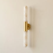 Cylindrical Alabaster Slim Wall Lamp