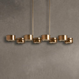Daphne Metal Linear Chandelier