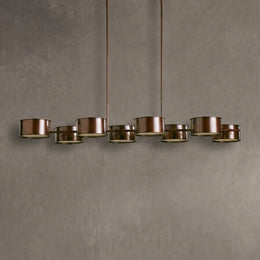 Daphne Metal Linear Chandelier