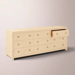 Dravena Dresser — WHEAT / WIDE 9-DRAWER