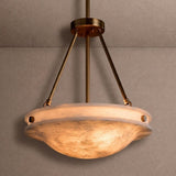 Edith Alabaster Stone Pendant Light