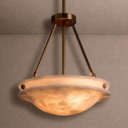 Edith Alabaster Stone Pendant Light