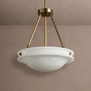 Edith Alabaster Stone Pendant Light