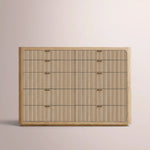 Camora Tall Drawer Dresser — GREIGE OAK / 10-DRESSER
