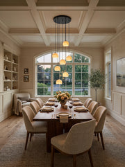 Ellery Alabaster Dome Cluster Chandelier
