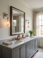 Elowen Alabaster Teardrop Wall Sconce