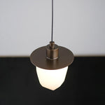 Faceted Alabaster Pendant Light — image 14