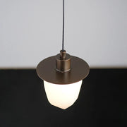 Faceted Alabaster Pendant Light — image 14
