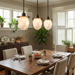 Faceted Alabaster Pendant Light — image 8