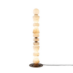 Geometric Alabaster Sculptural Floor Lamp — image 12