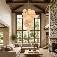 31 Balls ∅ 30.7″ x H 118.1″ (Alabaster Balls: 20cm)