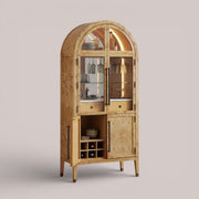 Harlina Burl Bar Cabinet — LOURA BURL
