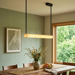 Halia Alabaster Linear Tube Chandelier