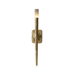 Hammered Torch Alabaster Wall Light