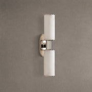 Harlin 2-Light Wall Sconce in Alabaster