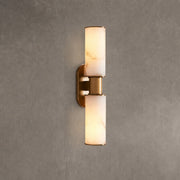 Harlin 2-Light Wall Sconce in Alabaster