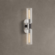 Harlin 2-Light Wall Sconce in Clear