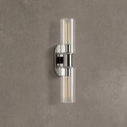 Harlin 2-Light Wall Sconce in Clear