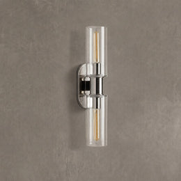 Harlin 2-Light Wall Sconce in Clear