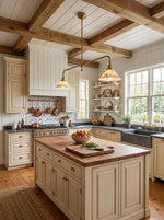 Harlowe Alabaster Two-Light Pendant Light