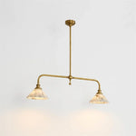Harlowe Alabaster Two-Light Pendant Light