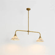 Harlowe Alabaster Two-Light Pendant Light