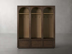 Haven Triple Entryway Cabinet in Oak 70"W