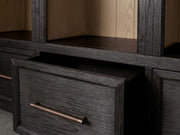 Haven Triple Entryway Cabinet in Oak 70