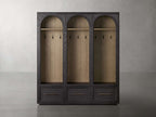 Haven Triple Entryway Cabinet in Oak 70"W