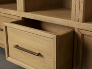 Haven Triple Entryway Cabinet in Oak 70