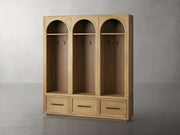 Haven Triple Entryway Cabinet in Oak 70