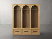 Haven Triple Entryway Cabinet in Oak 70