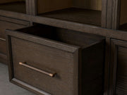 Haven Triple Entryway Cabinet in Oak 70